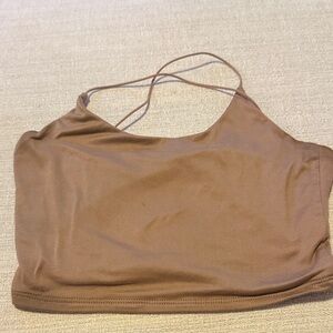 Heart Hips Brown Camisole Top